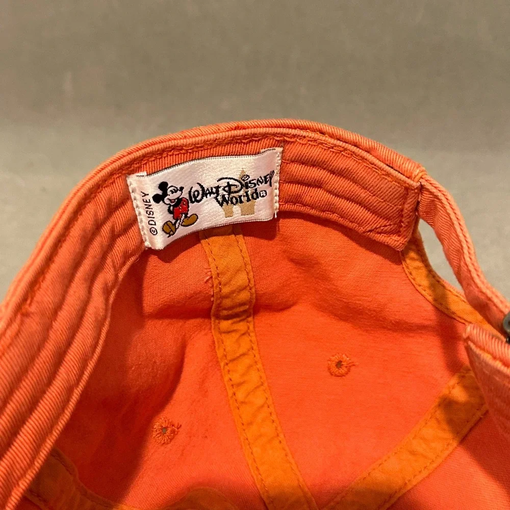 Walt Disney World Orange WDW Established 1971 Adjustable Baseball Hat Cap